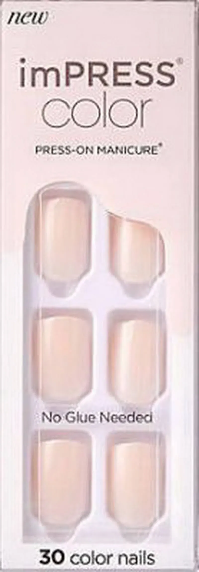 Kiss imPress Pure Fit Nails. 001 Point Pink. New Sealed.