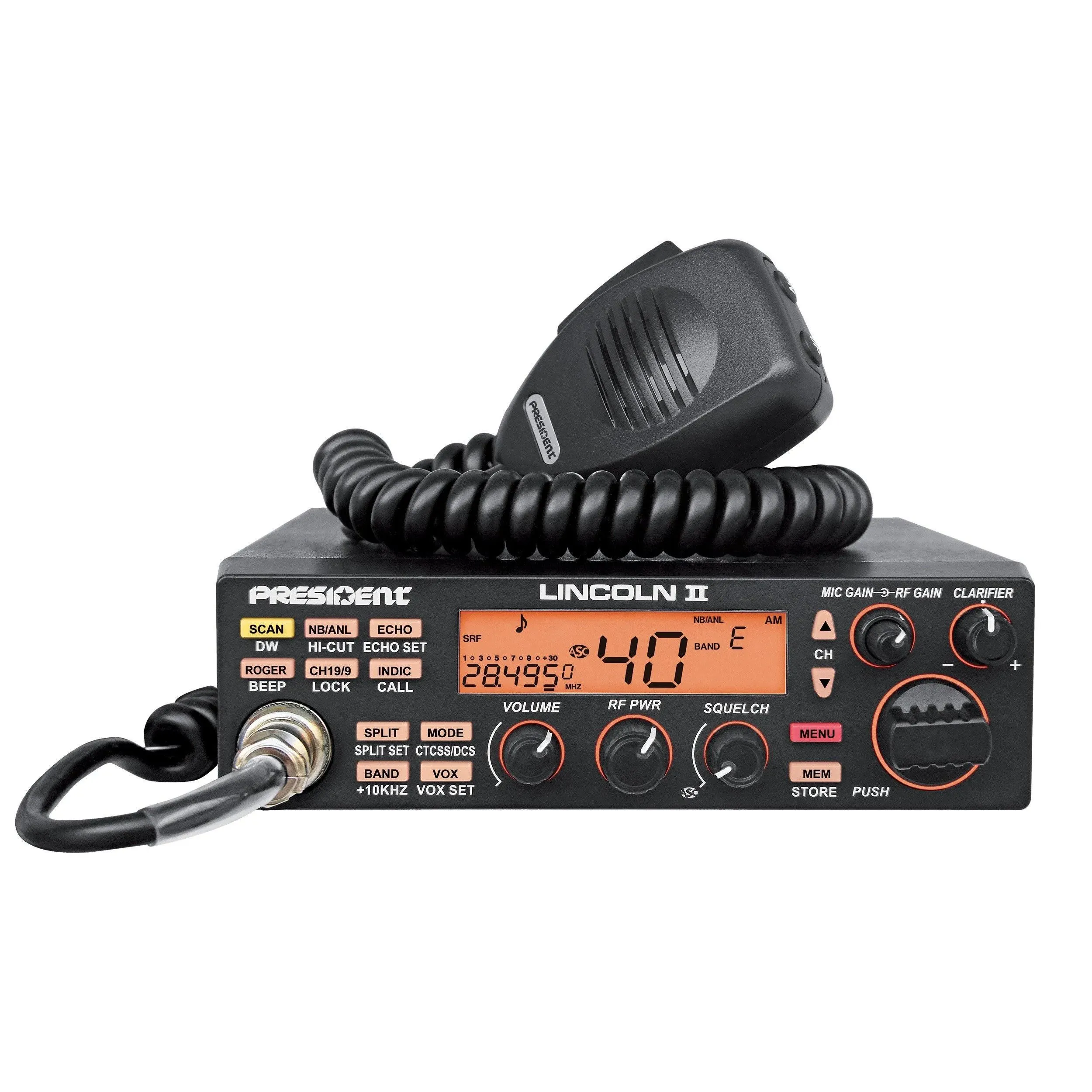 PRESIDENT Lincoln II TXSR041 CB radio