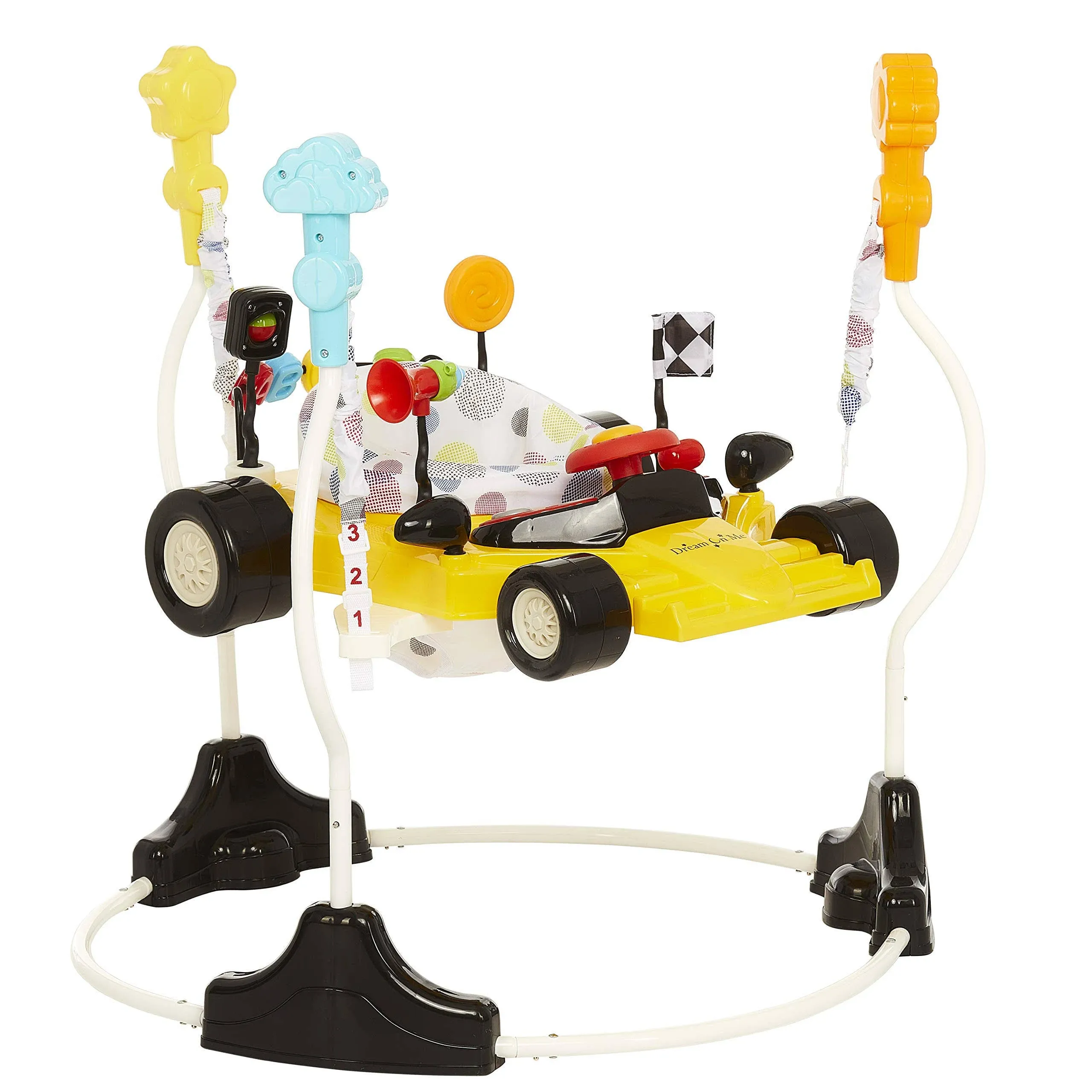 Dream On Me Champ Activity Center & Jumper (Yellow)