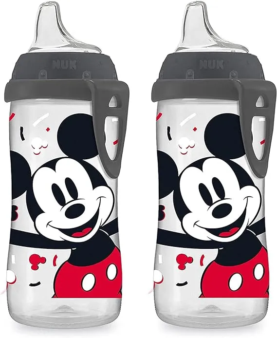 Nuk Disney Active Cup, 10 oz, 2 Pack (MICKEY Mouse)