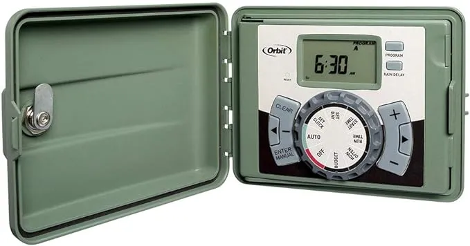 Orbit Easy-Set Programmable 4 Zone Sprinkler Timer