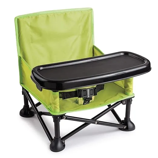 Summer Infant Pop'n Sit Portable Booster, Green