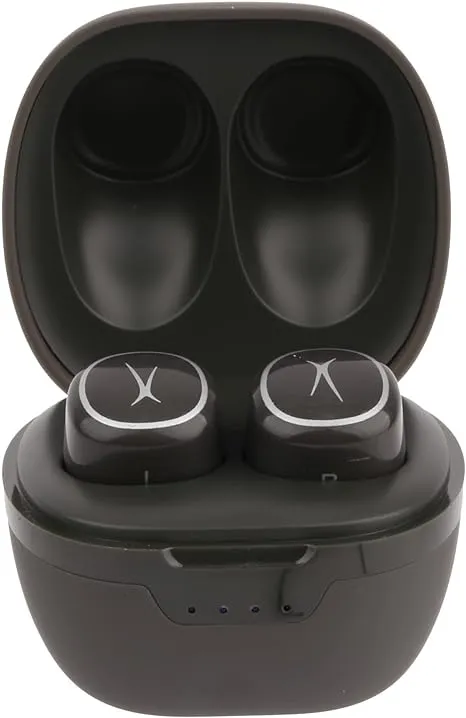 Altec Lansing NanoPods Truly Wireless Earbuds Charcoal