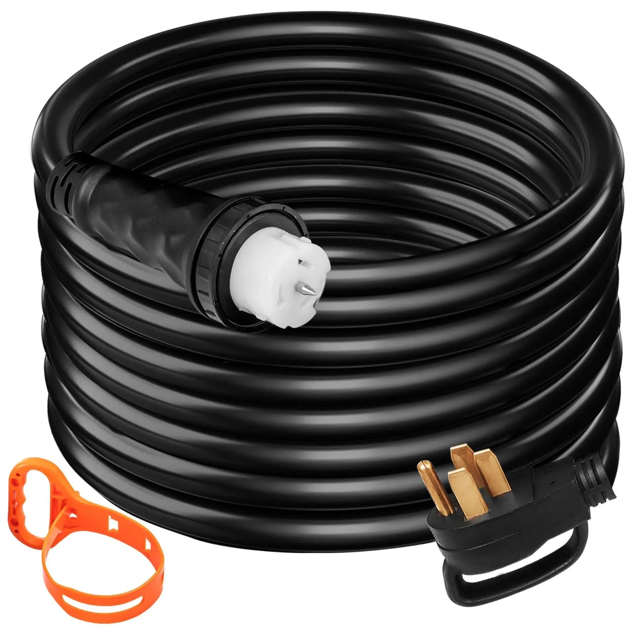 VEVOR 15ft Generator Power Cord 50-Amp 125/250-Volt 14-50P to CS6364 Locking Connector