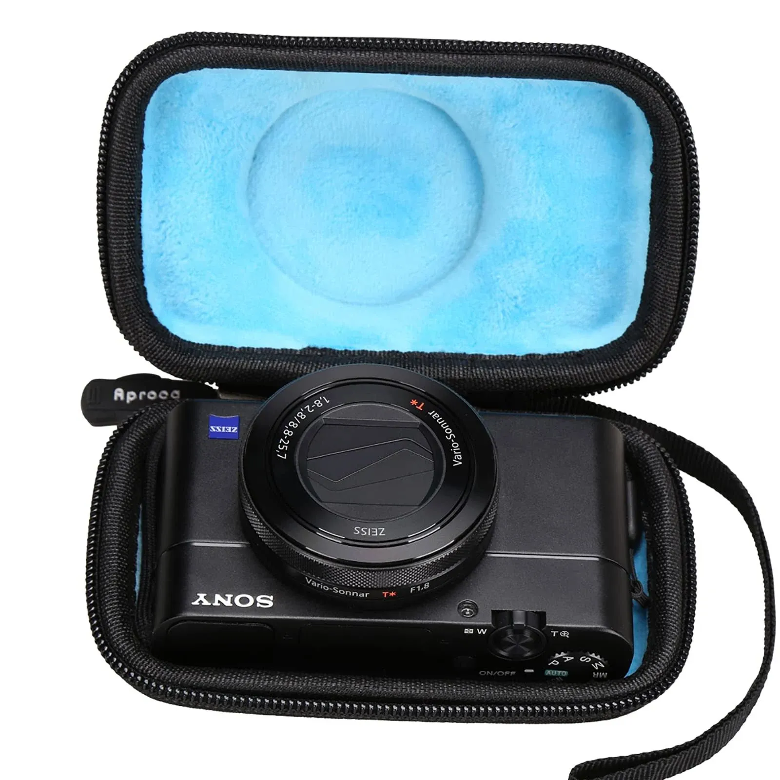 Aproca Hard Carry Travel Case fit Sony RX100 VA/ RX100 VI/ RX100 V/ RX100 IV/RX100 III /RX100 II 20.1MP Digital CameraAproca Hard Carry Travel Case fit Sony RX100 VA/ RX100 V…