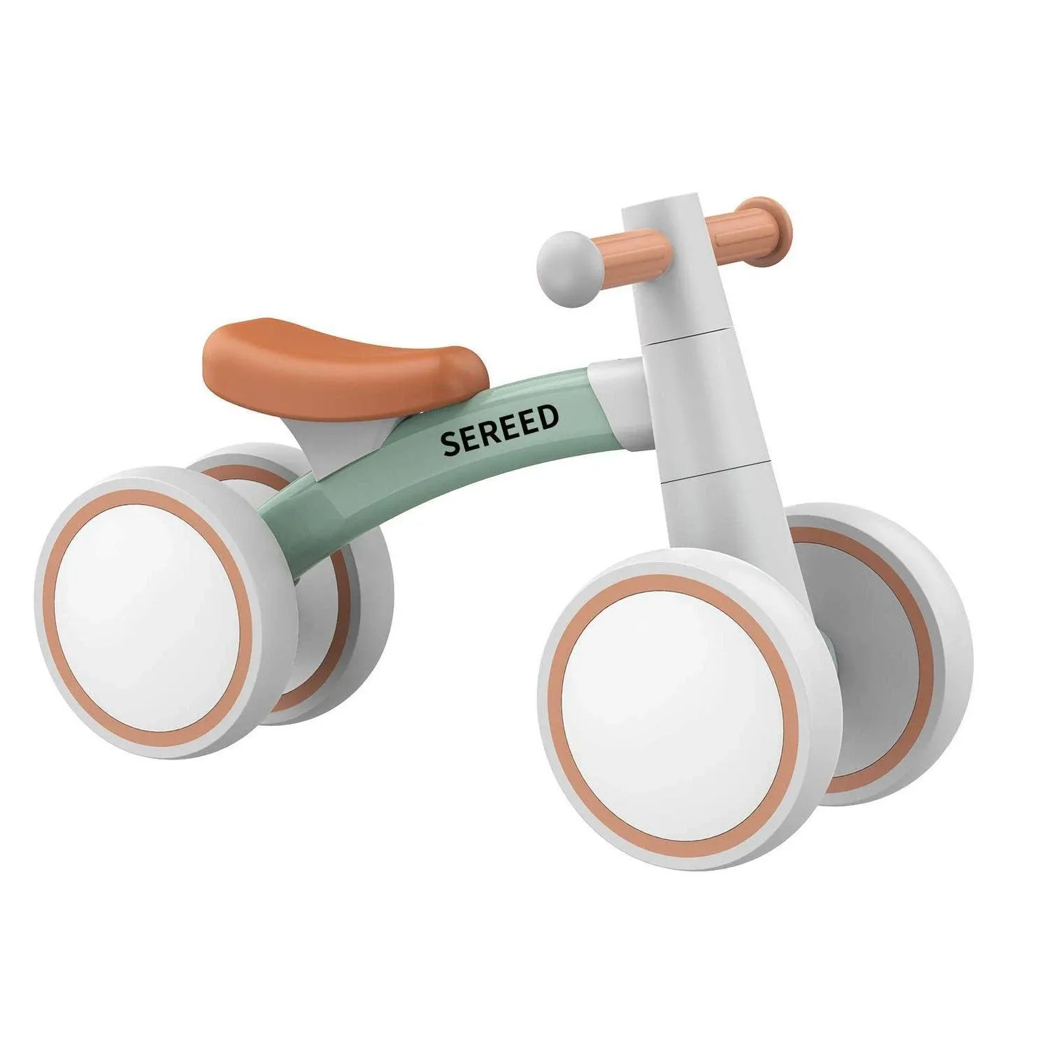 SEREED Baby Balance Bike for 1 Year Old Boys Girls 12-24 Month Toddler, 4 Whe...