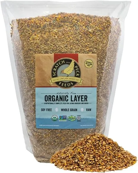 Scratch and Peck Feeds Naturally Free Organic Layer Feed