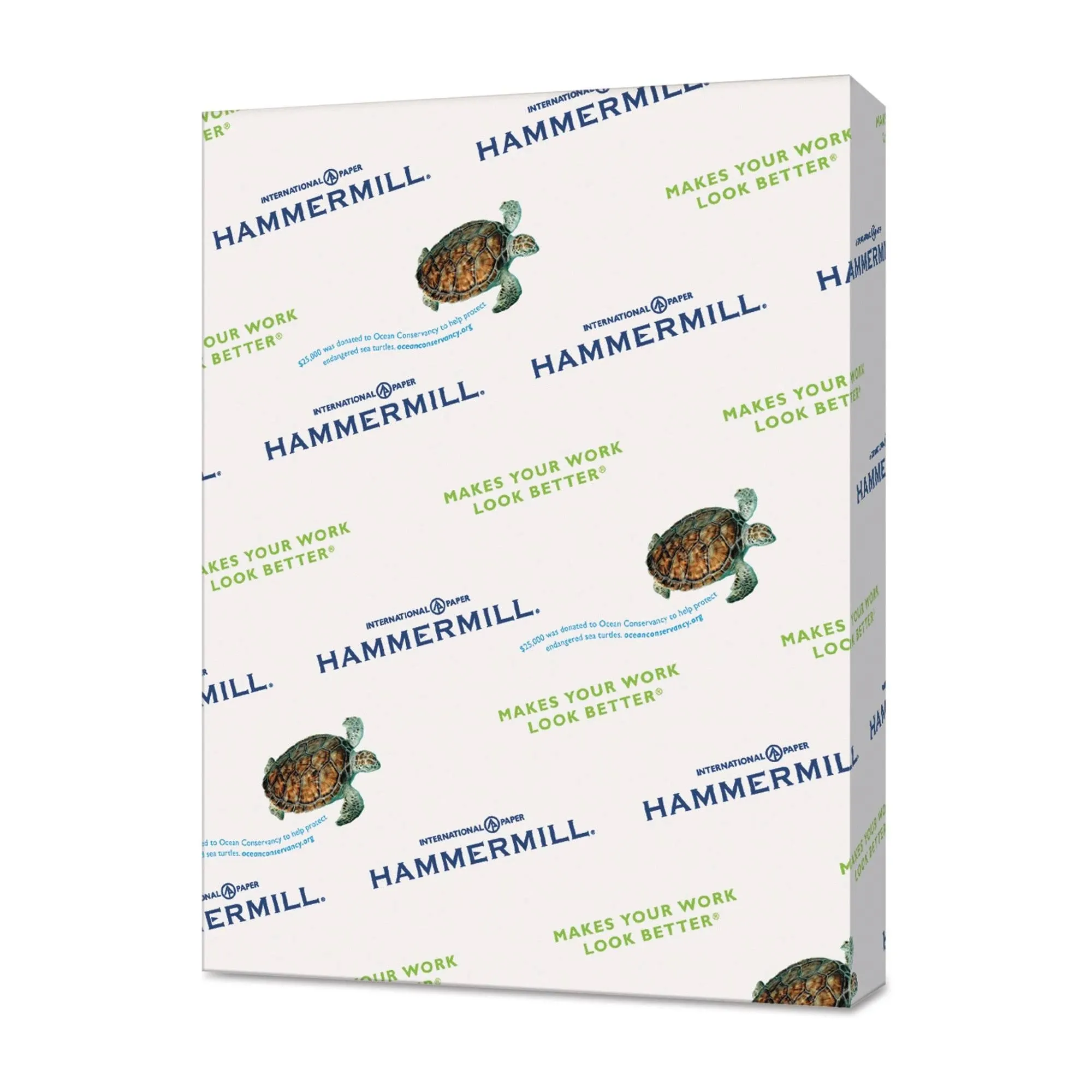 Hammermill Colors Print Paper, 20lb, 8.5 x 11, Green, 500/Ream