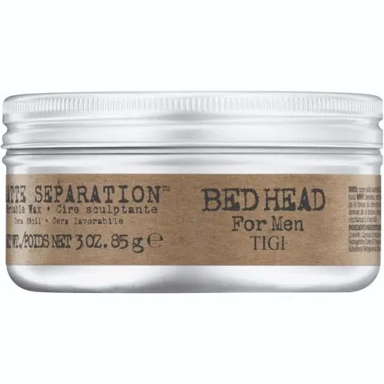 Tigi Bed Head for Men Matte Separation Workable Wax - 3 oz