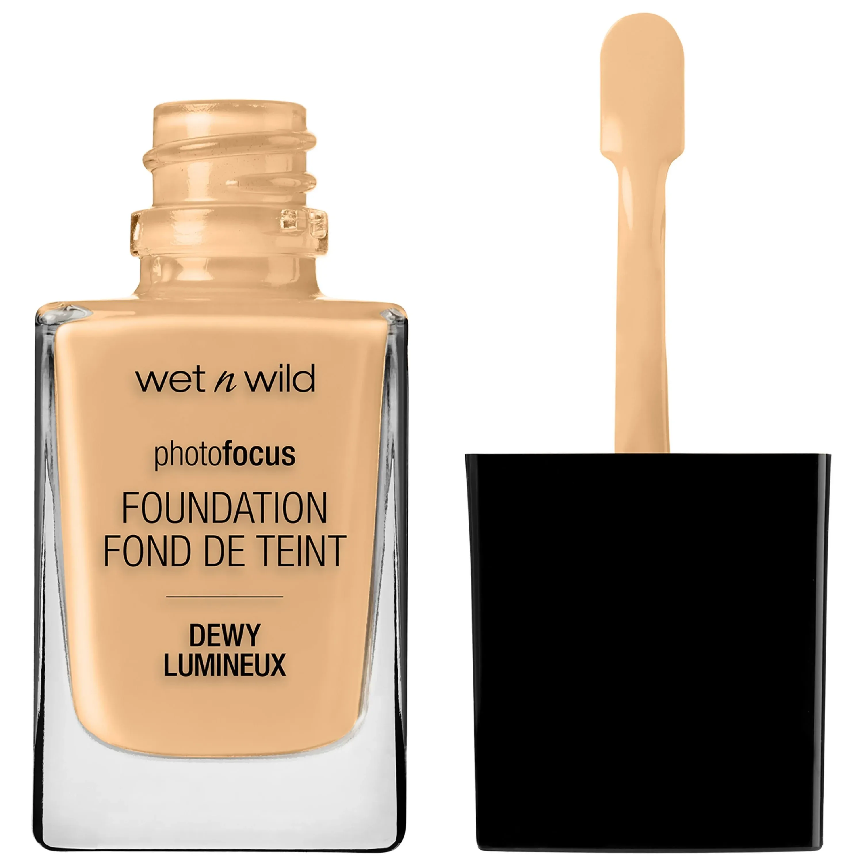 wet n wild Photo Focus Dewy Liquid Foundation Makeup Soft Beige Packaging May...