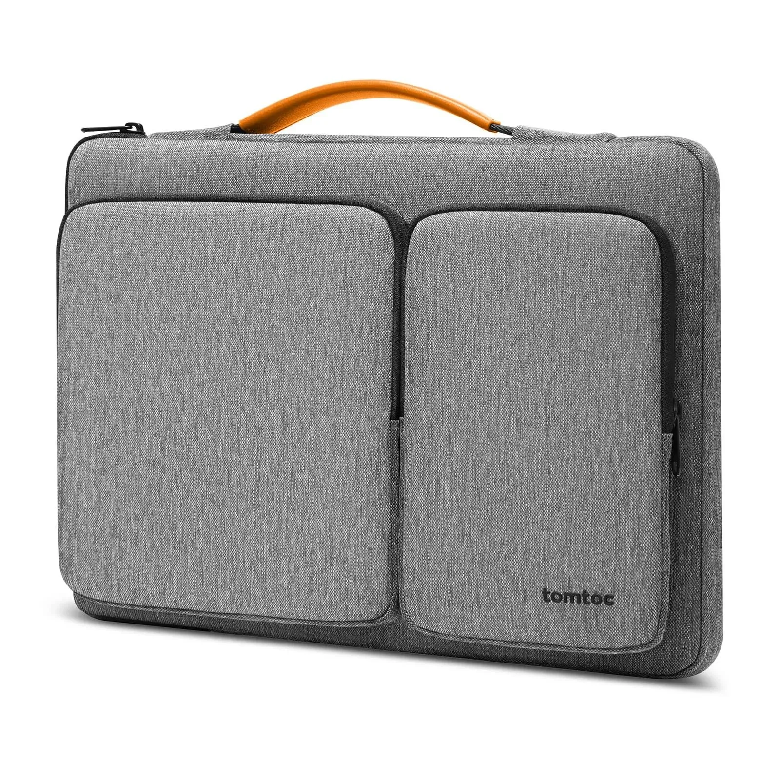 tomtoc Laptop Briefcase, Gray, 15-inch Laptop Sleeve, CornerArmor Protection ...