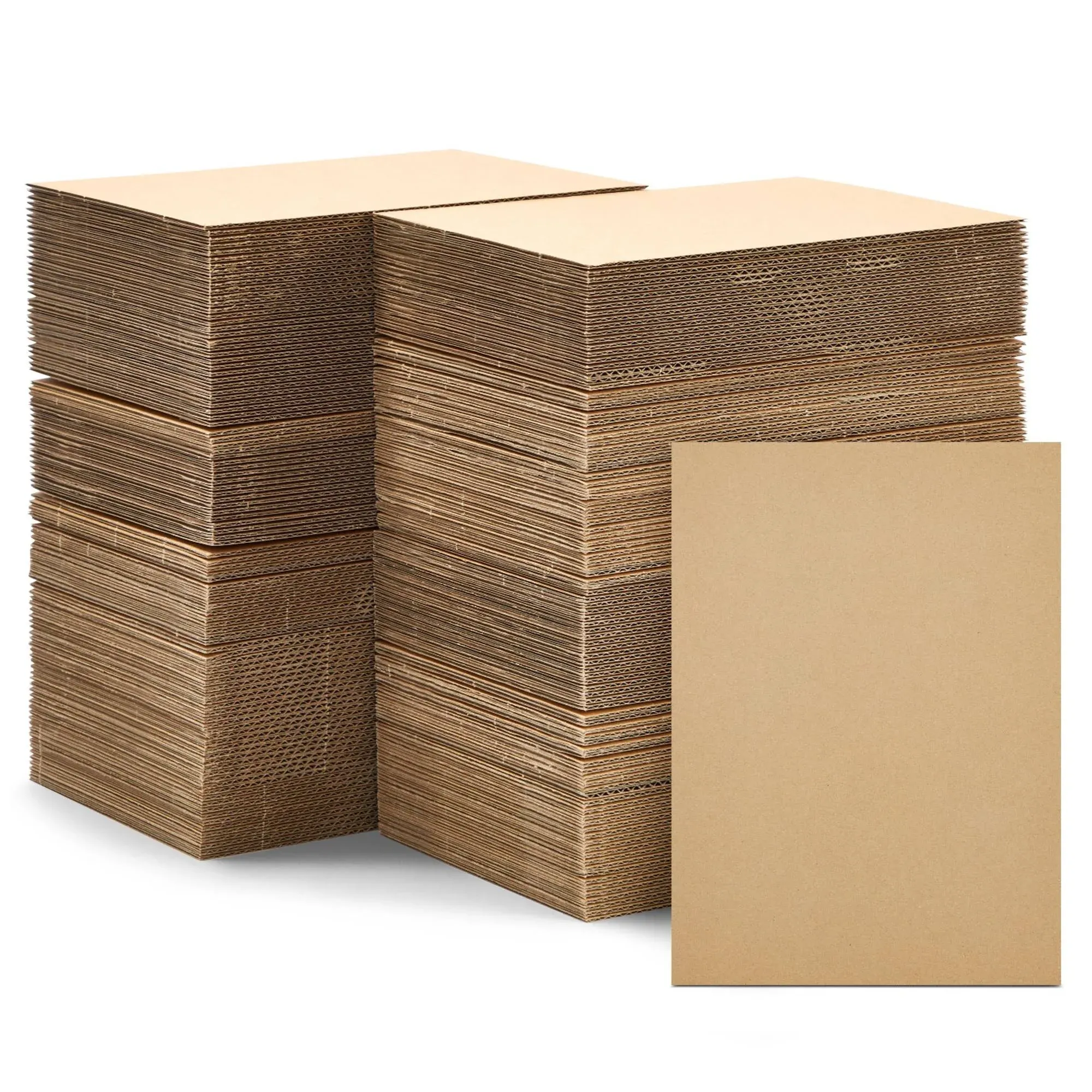 400 Pack Corrugated Cardboard Sheets Flat Inserts for Mailing Packaging