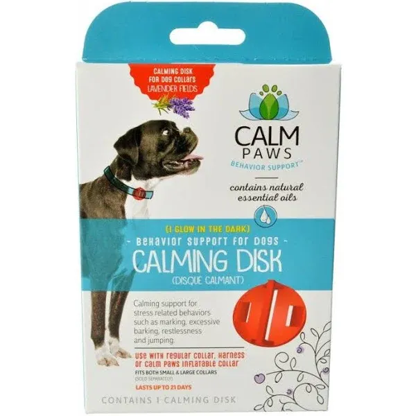 Calm Paws Calming Disk for Dog Collars 3 Count