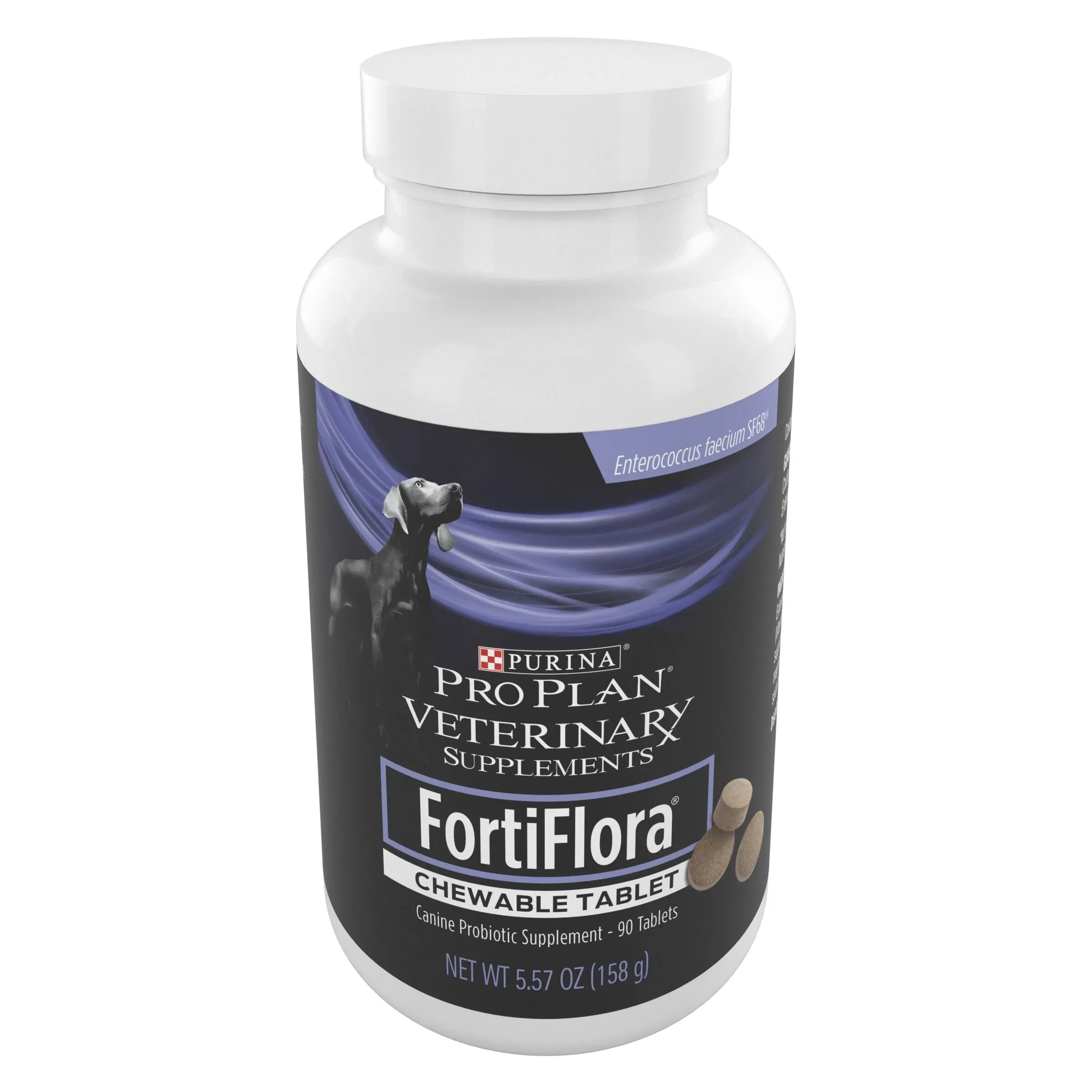 Purina Pro Plan Veterinary Supplements Dog FortiFlora 90 Chewable Tablets