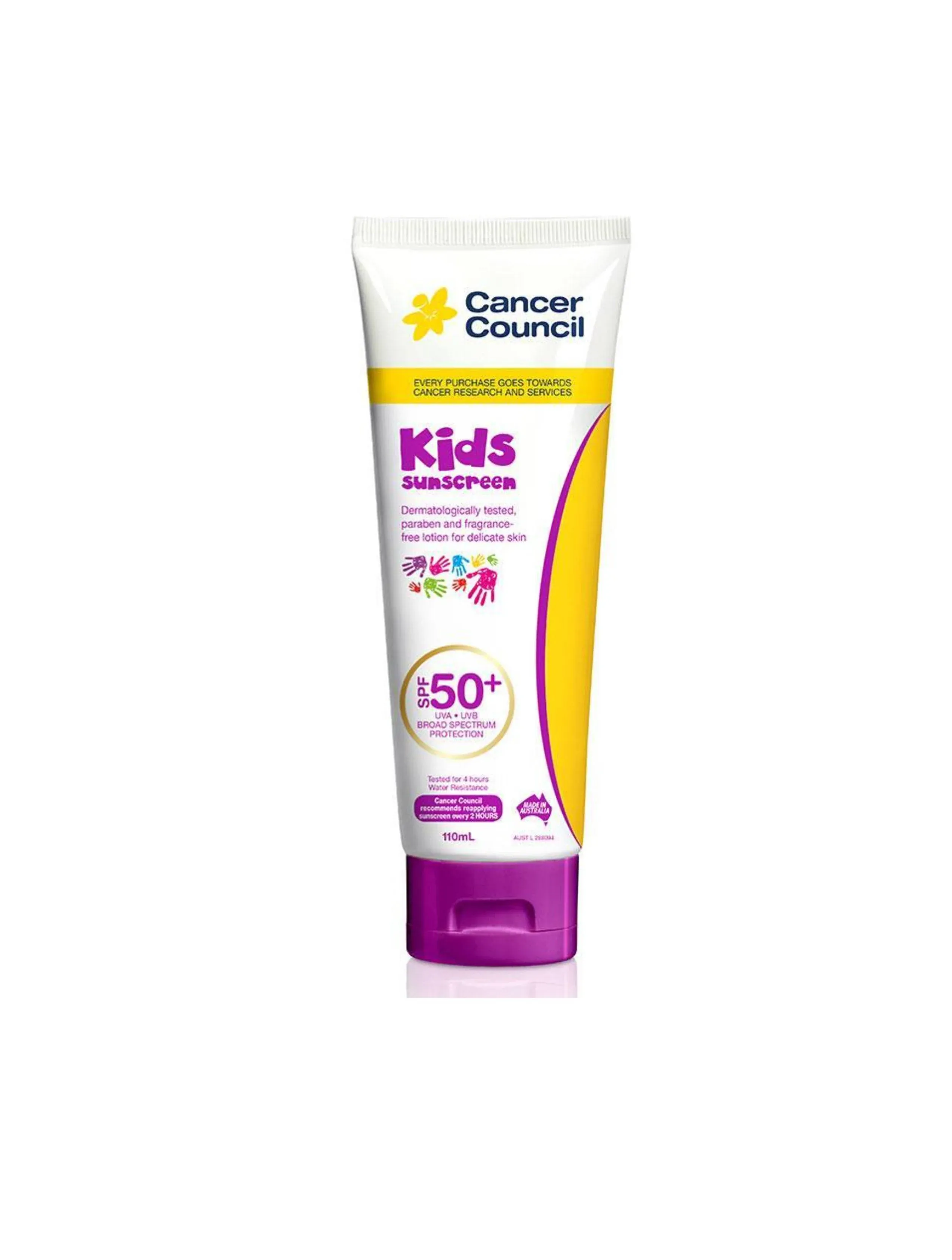 Cancer Council Kids Sunscreen SPF 50+ 110ml