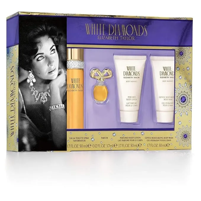 Elizabeth Taylor White Diamonds 4 Pc. Gift Set