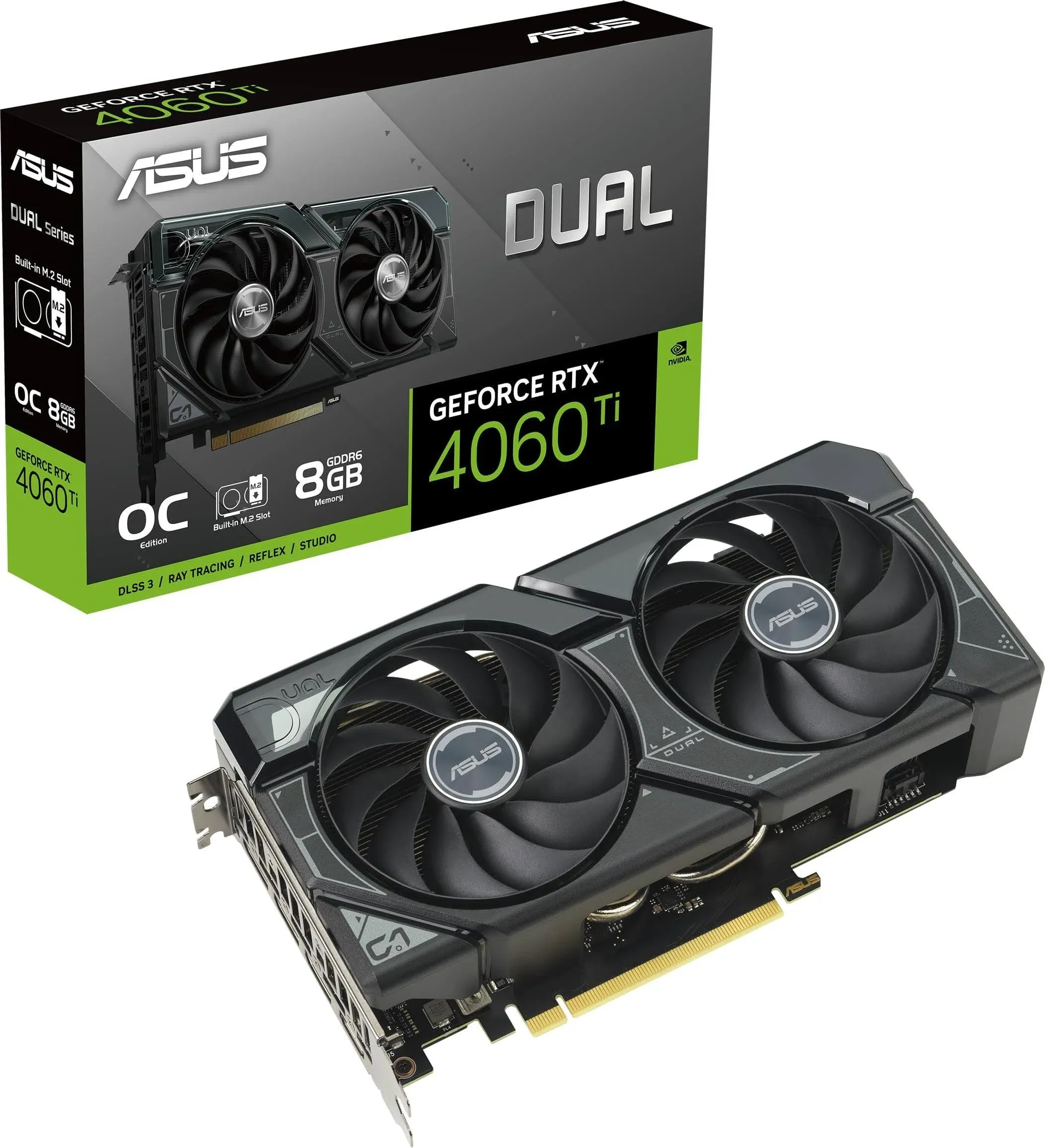 Asus GeForce RTX 4060 Ti Dual Evo OC 8GB GDDR6 Graphics Card