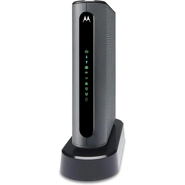 Motorola MT7711 24x8 DOCSIS 3.0 Mesh Compatible Cable Modem/Router with Voice - AC1900