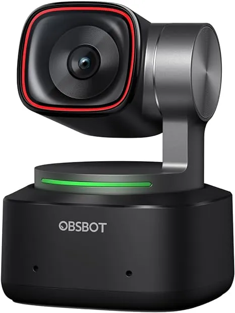 OBSBOT Tiny 2 AI Powered PTZ 4K Webcam