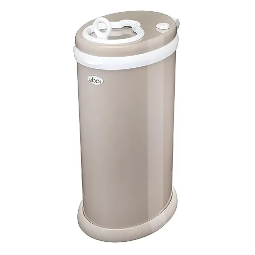 Ubbi Diaper Pail - Chome