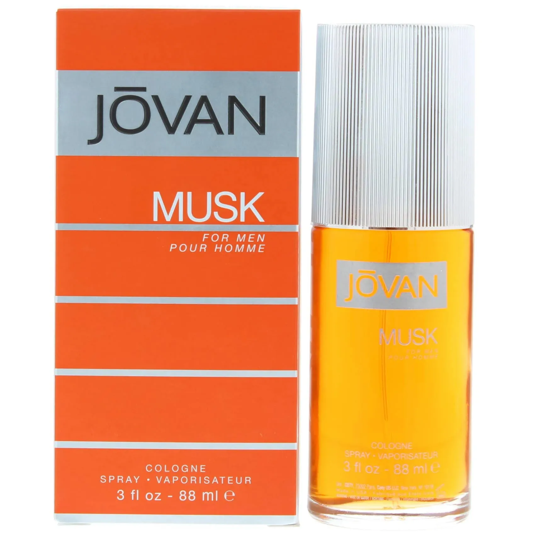 Jovan Musk by Coty for Men 3 fl Oz,Cologne Spray