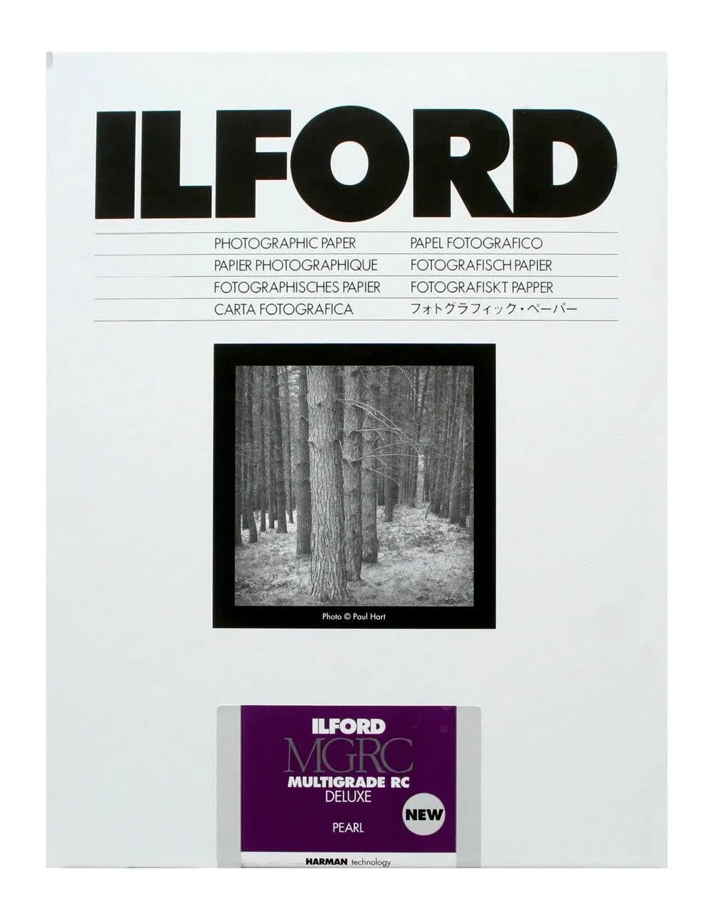 Ilford Multigrade RC Deluxe Paper (Pearl, 8 x 10in, 50 Sheets)