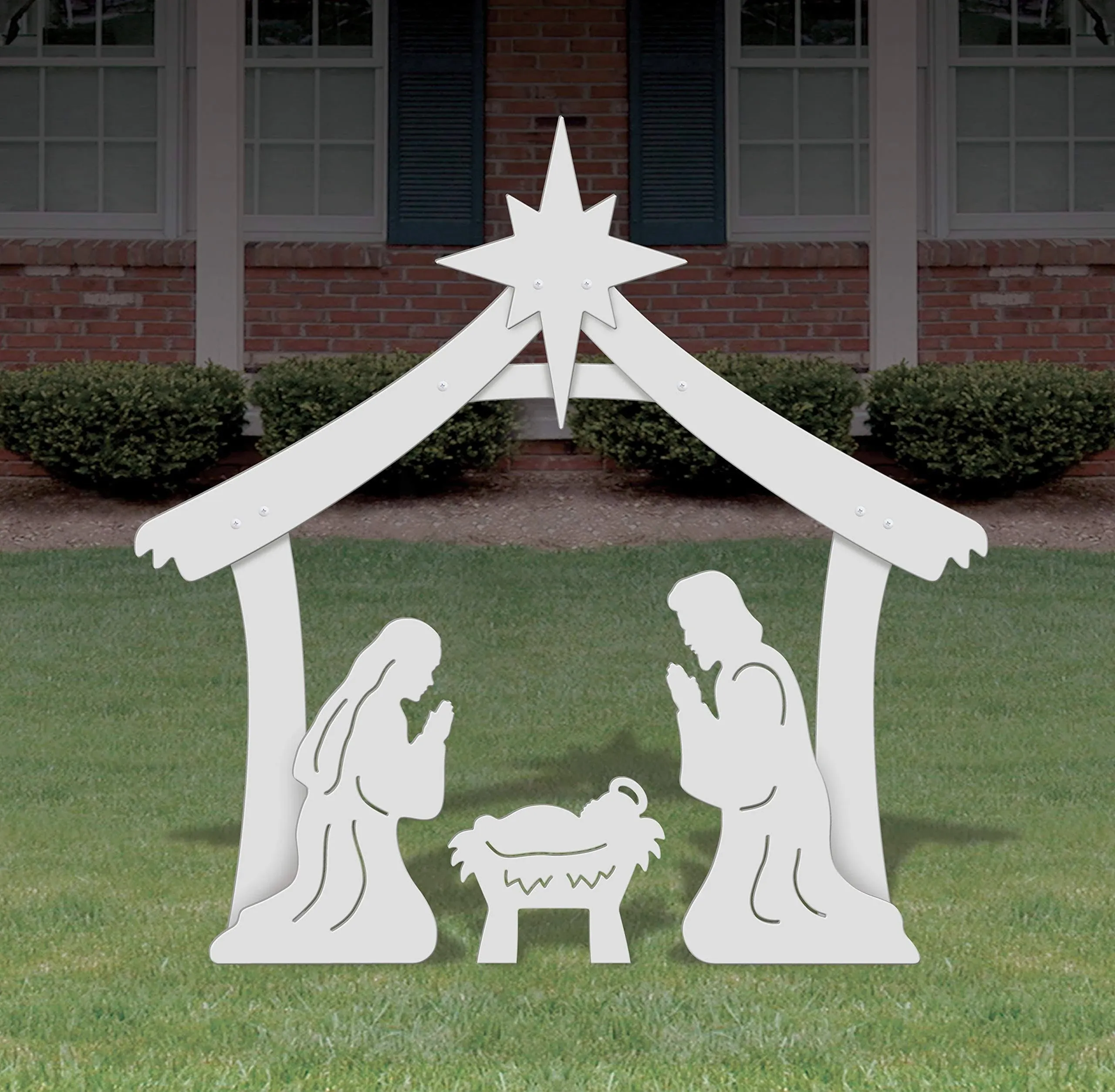 JOYIN 4ft Christmas Holy Family Nativity Scene