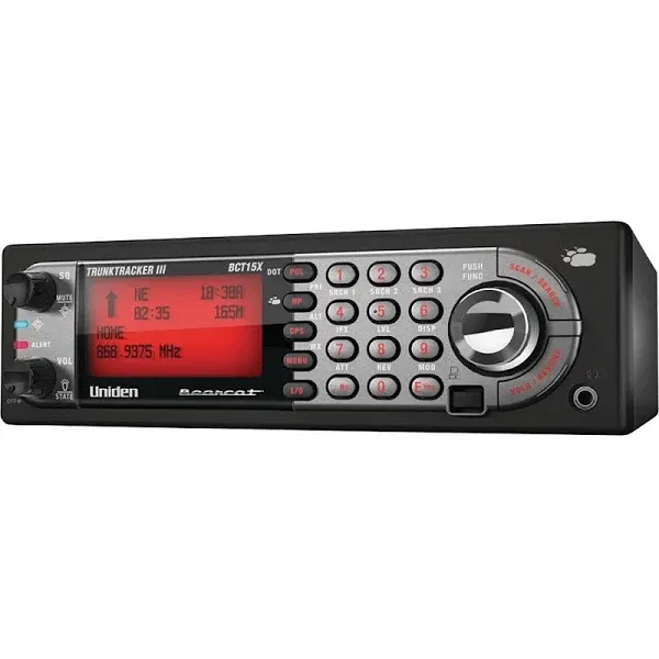 Uniden Bear Tracker 9,000-Channel Mobile Analog Scanner, Black