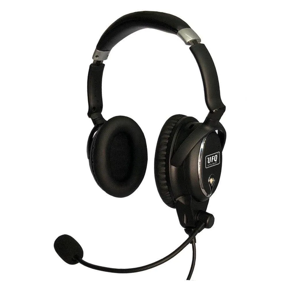 UFQ A7 ANR Aviation Headset- Compare with QC25 Together with U Fly Mike A7 Could Be A Small Version XXXX XXX But More Comfortabl