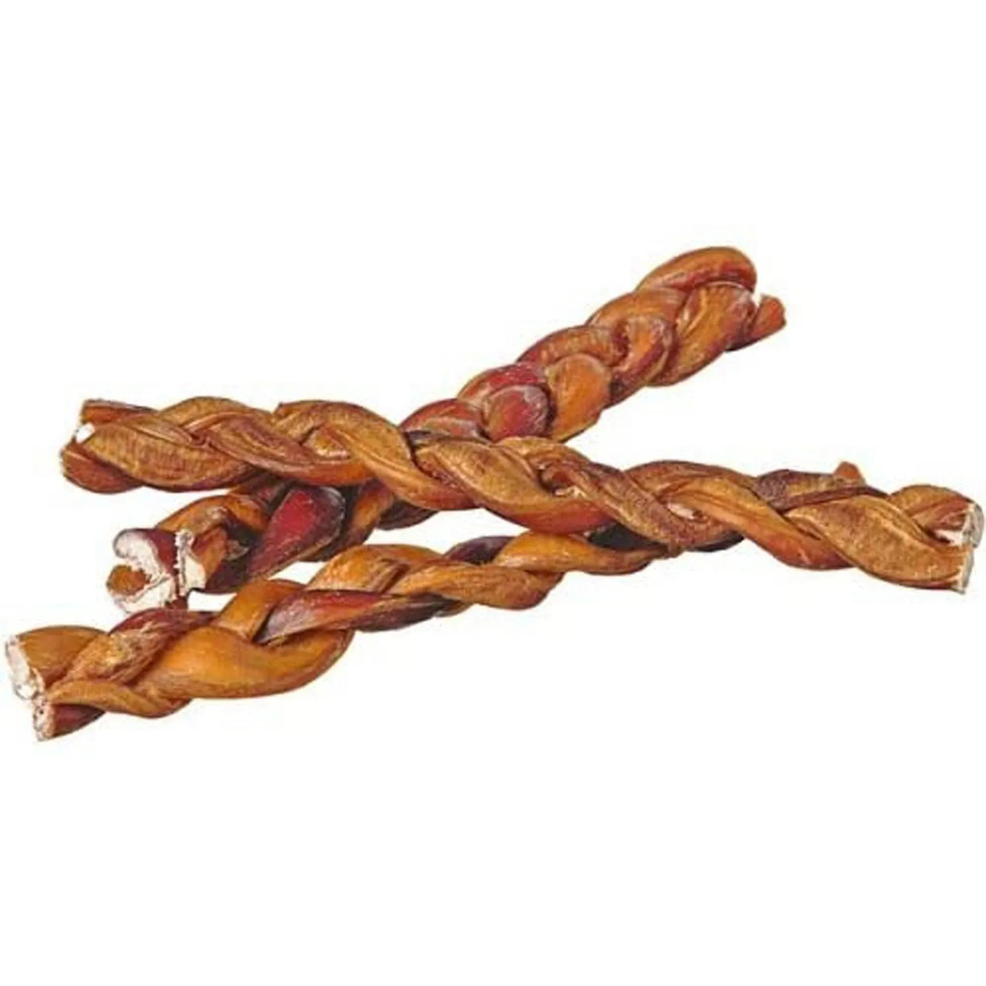 Pawstruck Natural Braided Bully Sticks for Dogs - 9 in