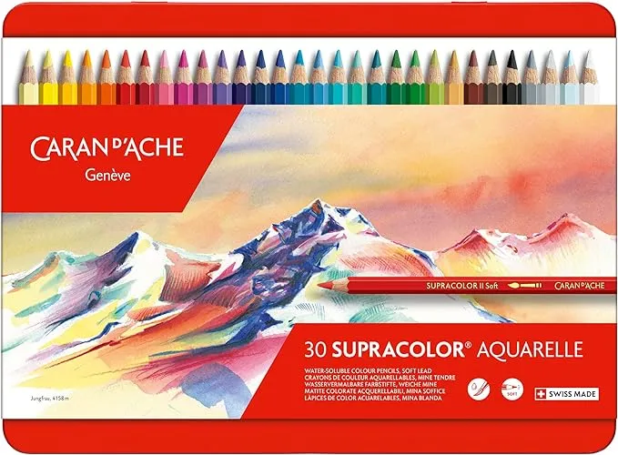 Caran d'Ache Supracolor Soft Aquarelle Pencils