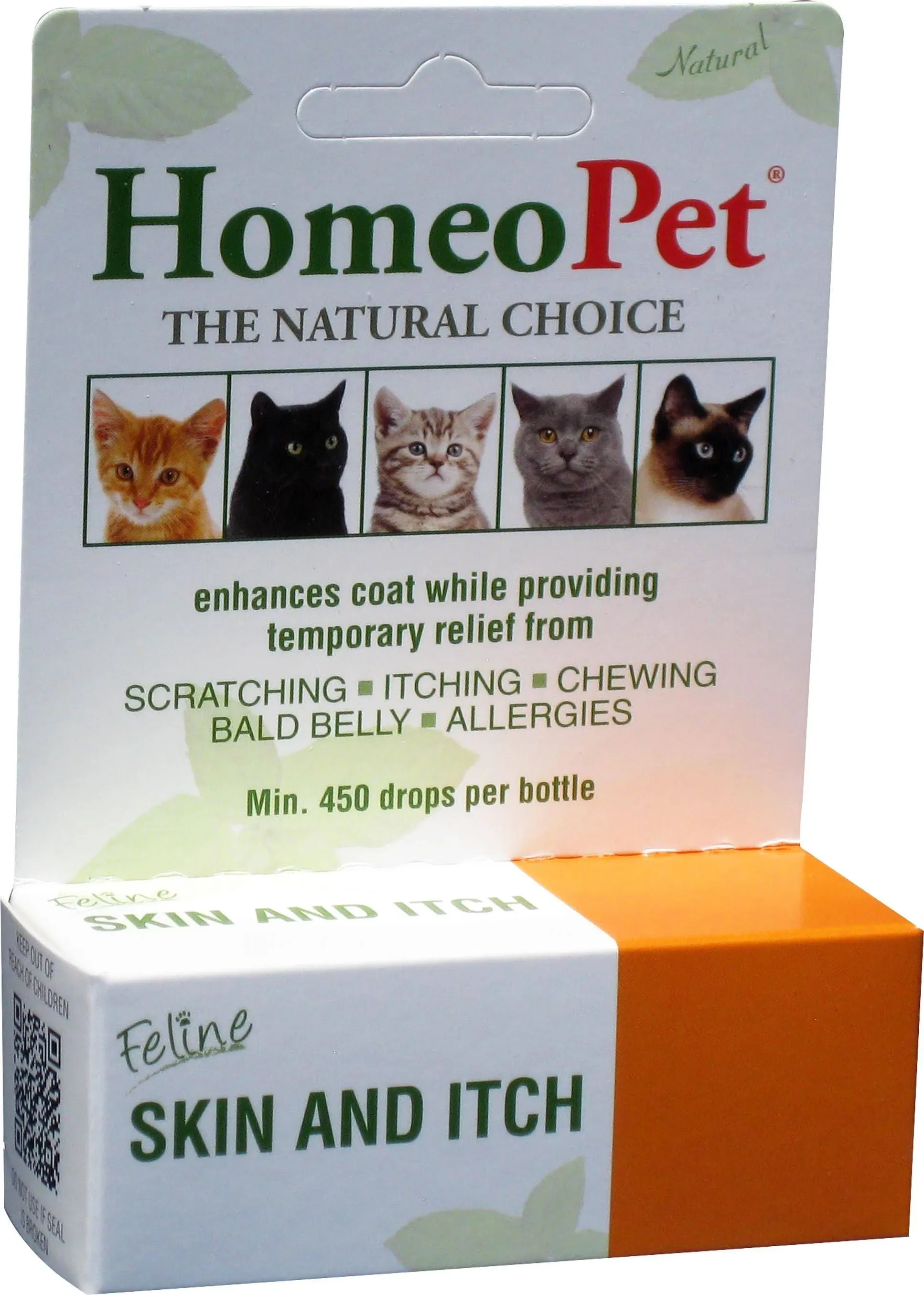 HomeoPet Skin & Itch Feline 15 Milliliter