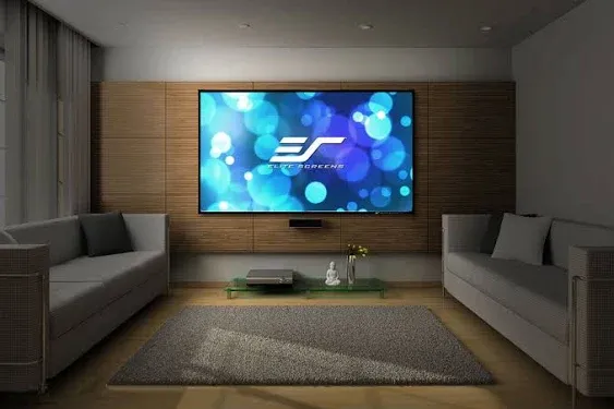 Elite Screens Framed Projection Screen