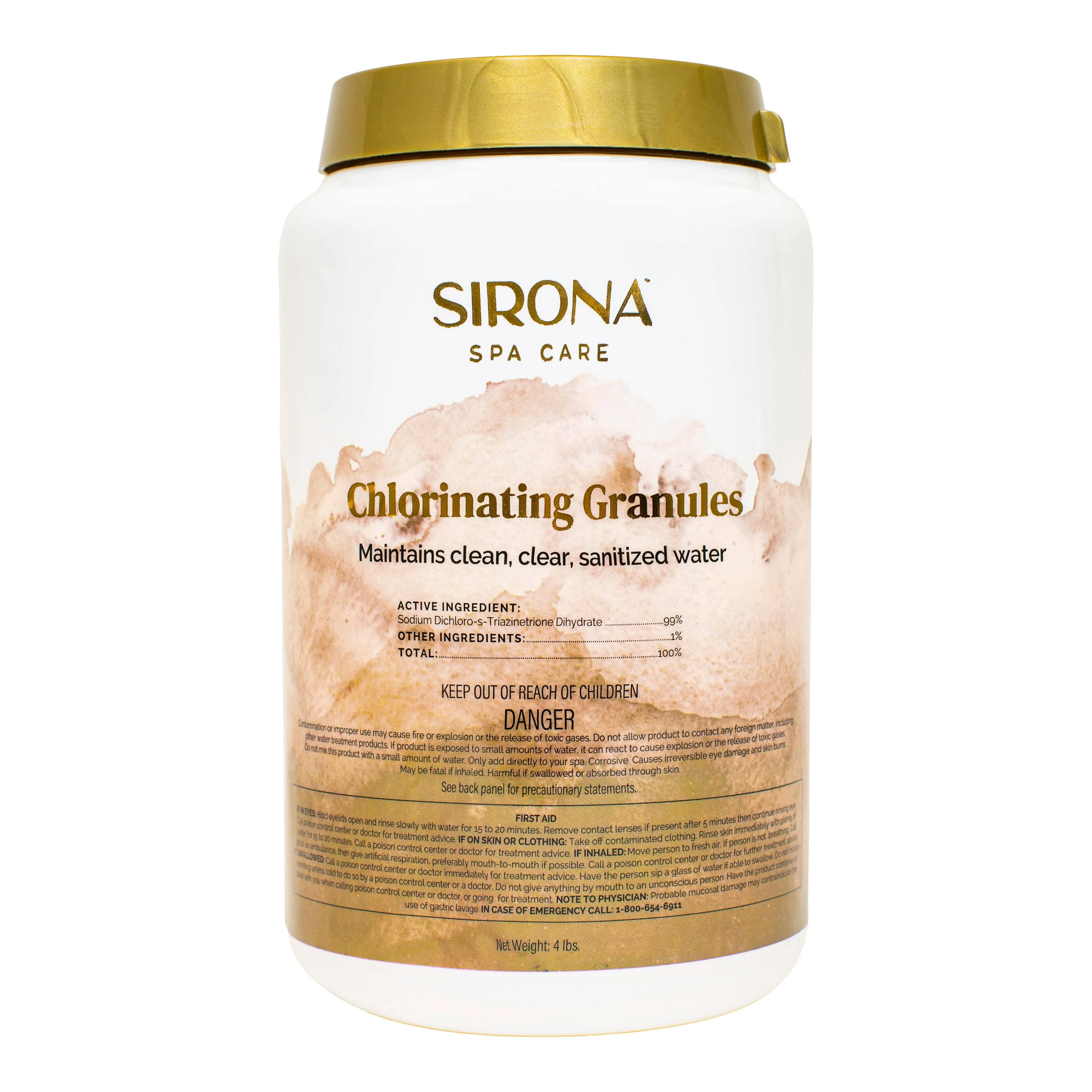 Sirona Spa Care Chlorinating Granules 4 lbs