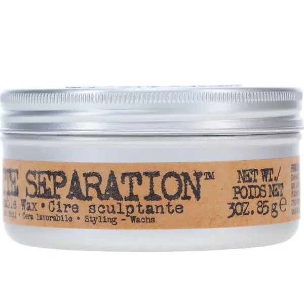 Tigi Bed Head For Men Matte Seperation Wax - 3 oz jar