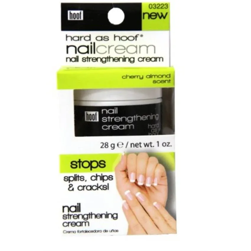 Hard As Hoof Nail Strengthening Cream with Coconut Scent Nail Strengthener