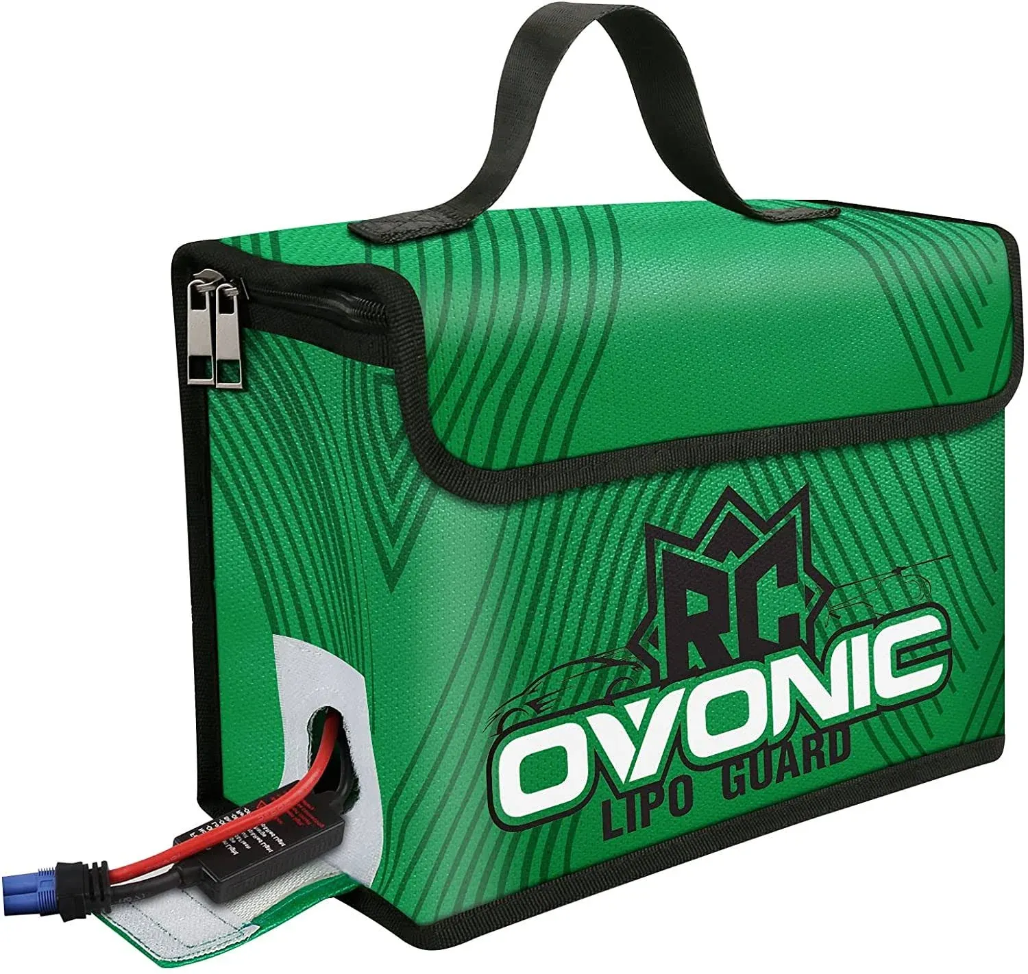 Ovonic Lipo Battery Safe Bag Explosionproof Large Capacity 260X130X180mm （L*W*H)