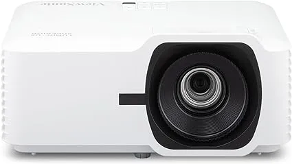 ViewSonic LS740HD 5000 Lumens 1080p Laser Projector with 1.3x Optical Zoom, H/V Keystone, 4 Corner Adjustment, and 360 Degrees Projection for Auditorium, Conference Room and Education