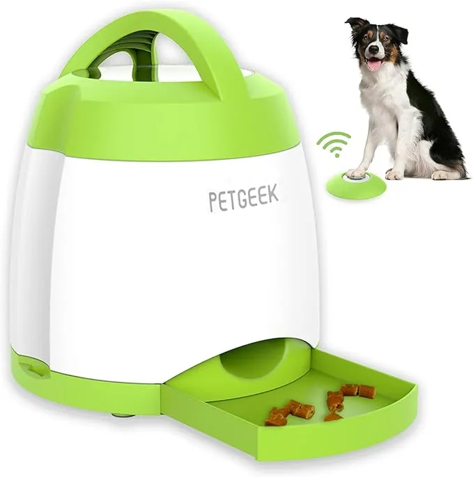 Petgeek Automatic Dog Feeder Toy, IQ Training Toy Blue Color