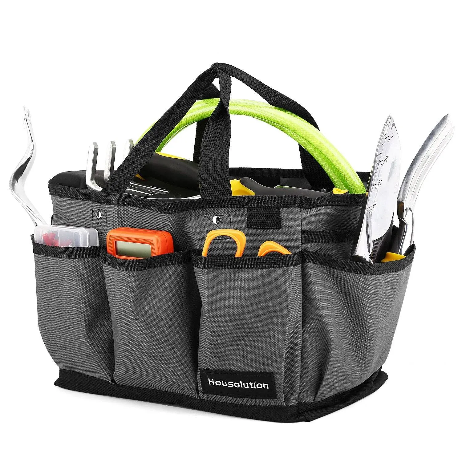 Gardening Tote Bag Deluxe Garden Tool Storage Bag and Home Organizer with Poc...