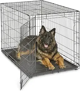 Midwest 42 inch Life Stages Single Door Dog Crate BLACK.