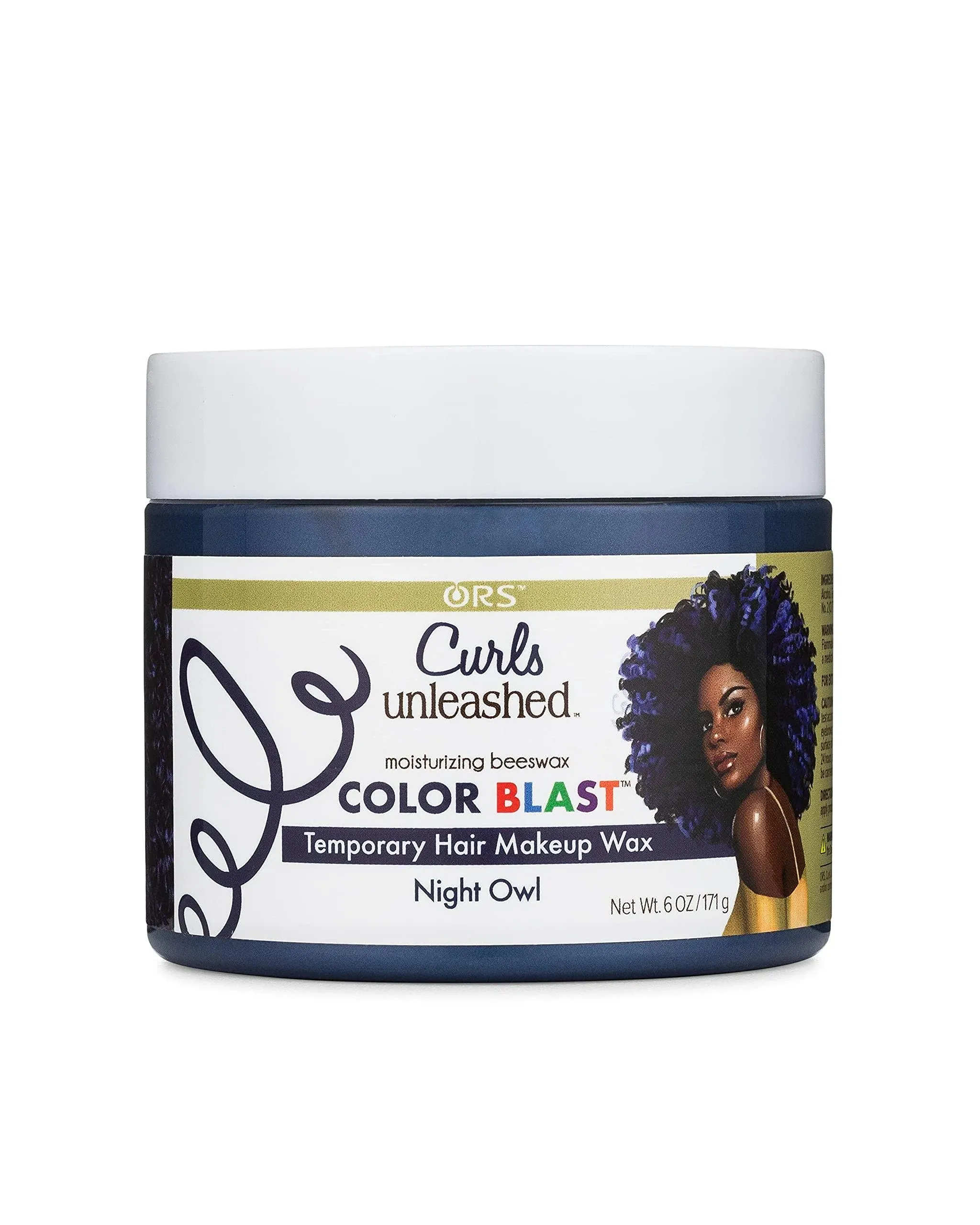 Color Blast Temporary Hair Makeup Wax Night Owl