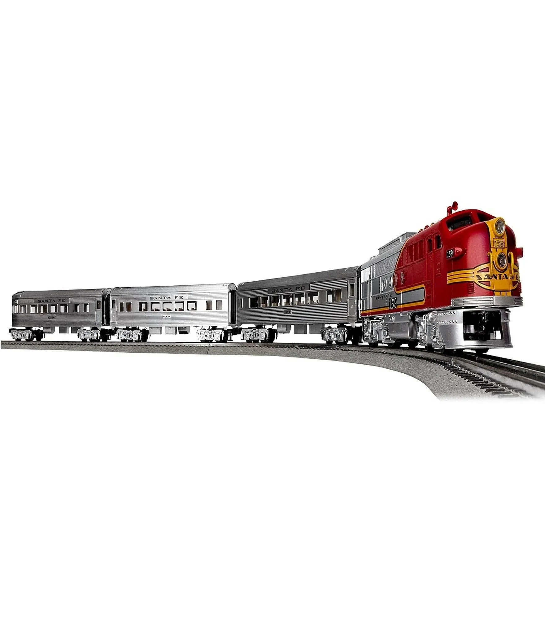 Lionel 2323110 Santa Fe Super Chief LionChief Bluetooth 5.0 Set