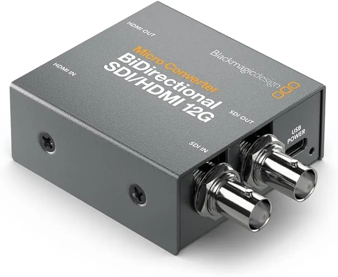 Blackmagic Design Micro Converter - Bidirect SDI/HDMI 12g