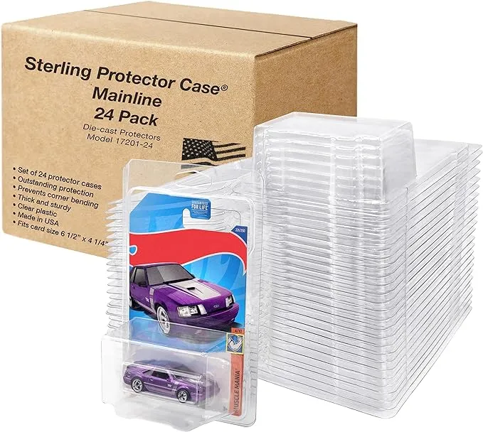 Sterling Protector Case Mainline 24 Pack for Hot Wheels & Matchbox