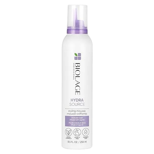 Matrix Biolage Styling Blue Agave Hydra-Foaming Styler Mousse 8.25 oz