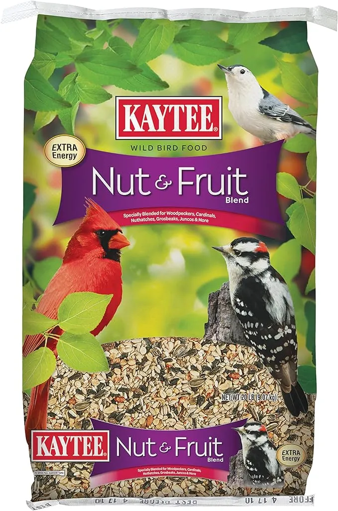 Kaytee Products 100033783 Nut & Fruit Blend Bird Food, 10-Lb.