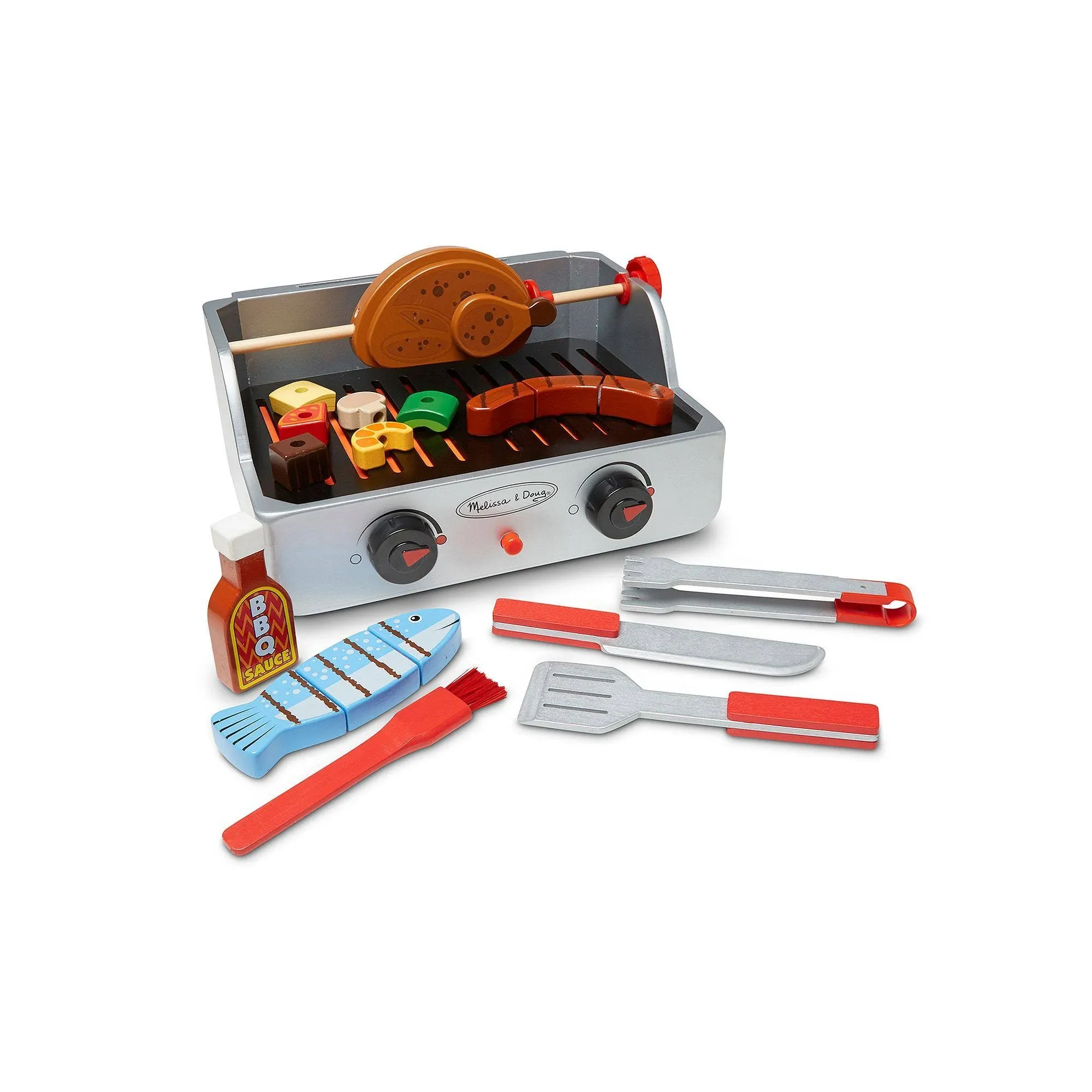 Melissa & Doug - Rotisserie & Grill Barbecue Set