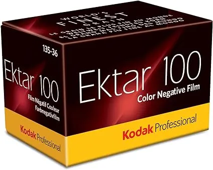 Kodak Ektar 100 Professional ISO 100, 35mm, 36 Exposures, Color Negative Film