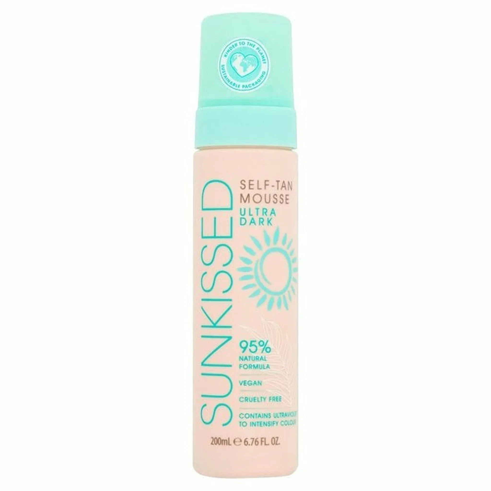 Sunkissed Self Tan Mousse - Ultra Dark 200ml